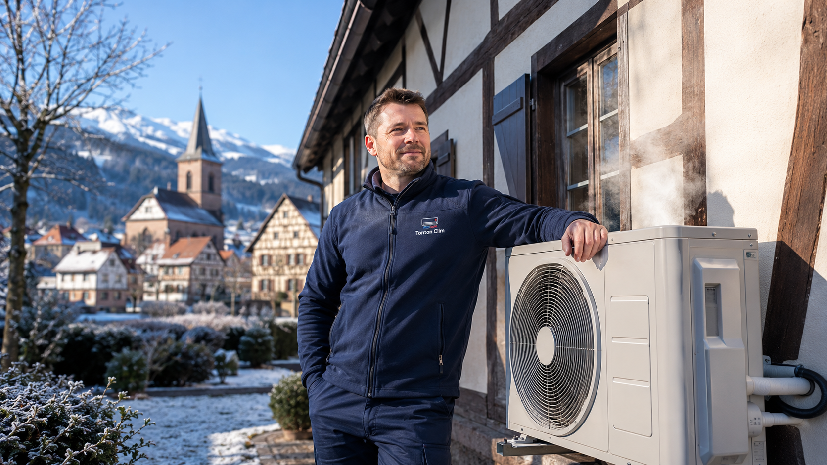 Pompe à chaleur : est-ce rentable avec l'hiver alsacien ?